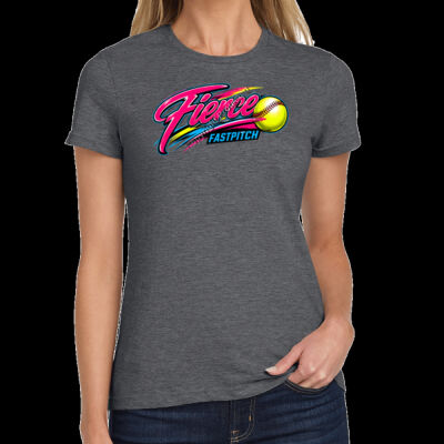 Fierce Fastpitch Logo Rally Tee - 64000L - Good Thumbnail