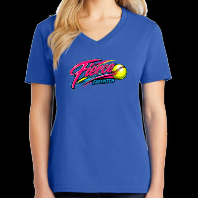Fierce Fastpitch Logo Rally Tee -  LPC54V - Good Thumbnail