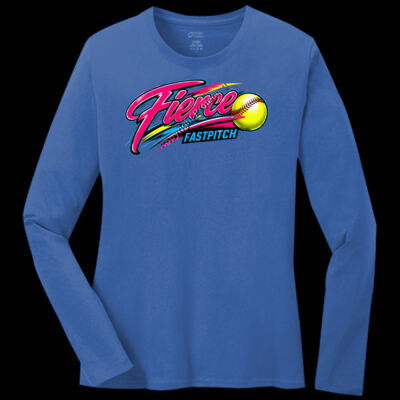 Fierce Fastpitch Logo Rally Tee - LPC54LS - Good Thumbnail