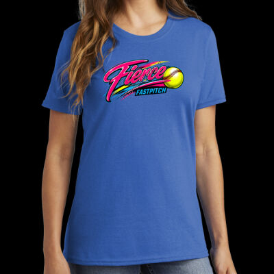 Fierce Fastpitch Logo Rally Tee - LPC54 - Good Thumbnail