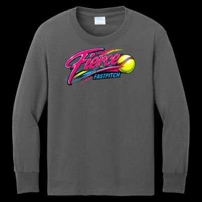 Fierce Fastpitch Logo Rally Tee - PC54YLS  - Good Thumbnail