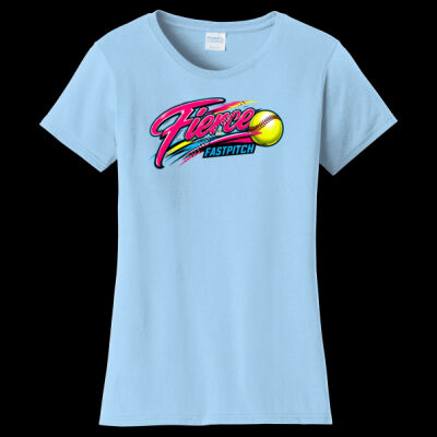 Fierce Fastpitch Logo Rally Tee - LPC450 - Better Thumbnail