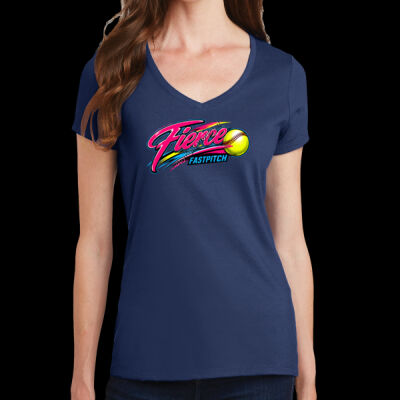Fierce Fastpitch Logo Rally Tee - LPC450V - Better Thumbnail