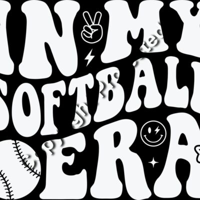 InMySoftBallEra White Thumbnail
